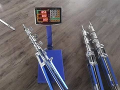 Verstelbare LED-statief lichtstatief zwaar uitgevoerde telescopische roestvrijstalen