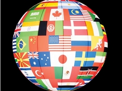 Helium Moon Balloon Light Earth Shape Decoration Halogen 3000W