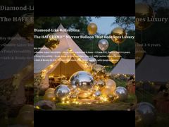 PVC opblaasbare spiegelballon