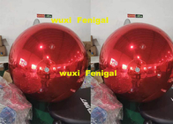 Christmas Shining Inflatable Mirror Balloon For Mall Display In South America