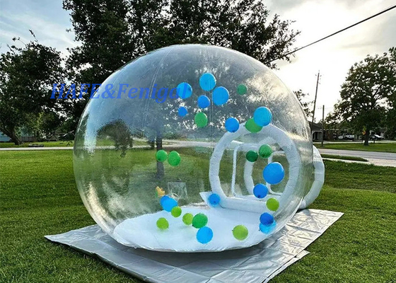 Outdoor 3m 4m Inflatable Clear Balloon Dome Tent Bubble House Waterproof