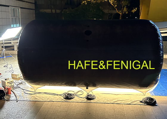Inflatable Tube Shaped Halogen Helium Filled Lighting Balloon For Film Outdoors