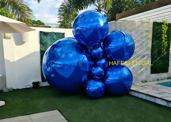 Inflatable Pvc Mirror Shiny Balls For Event Production And Rental Companies