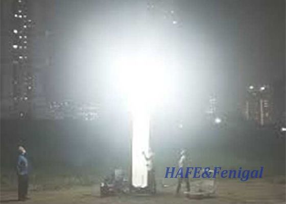 Hoge Output Windbestendige Opblaasbare Lichtmast met Snelle Installatie Onder de 5 Minuten voor Bouw en Evenementen