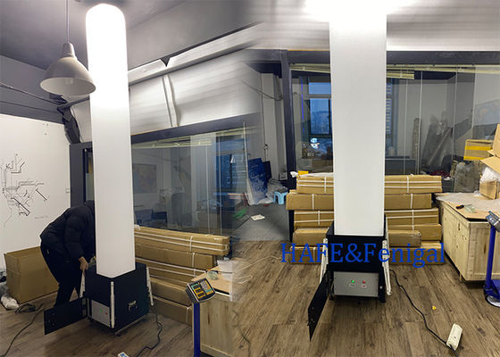 1000W Metal Halide Lamp Opblaasbare Lichtmast met Snelle Inzet en AC/DC Dubbele Voeding voor Bouw- en Noodverlichting