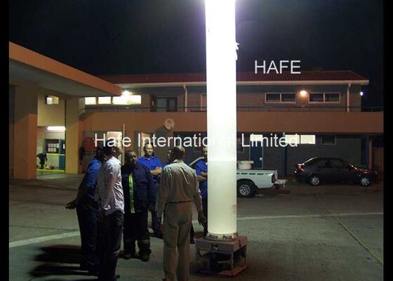 HMI1200W Inflatable Light Tower 36000 LM , Tunnels Temporary Construction Lights