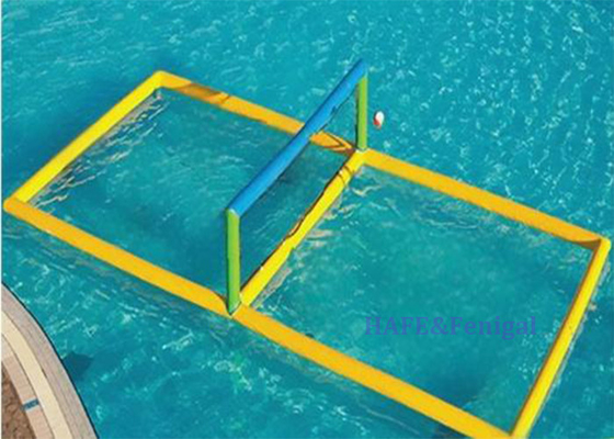 Opblaasbaar Water Volleybalveld Frame Entertainment Speelgoed Zee Pretpark Aangepast