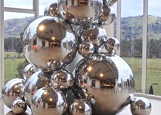 4ft 5ft 6ft opblaasbare PVC glanzende spiegelballonnen voor luxe bruilofts- en verjaardagsversieringen