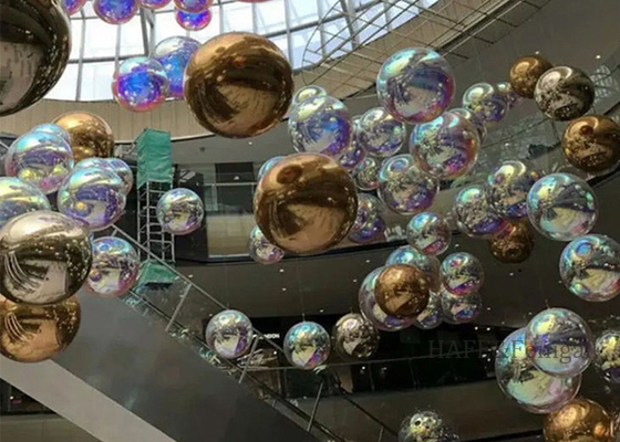 Dubbellaagse PVC opblaasbare spiegelballon voor evenementen