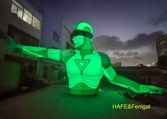 6m Or 20 feet High Custom Inflatable Robot For Dj Concerts Or Sci-Fi Themed Events
