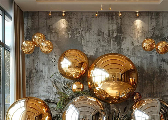 1,5 m Dubbellaags Verdikte Duurzame PVC Opblaasbare Spiegel Verjaardagsfeest Decoratie Ballon