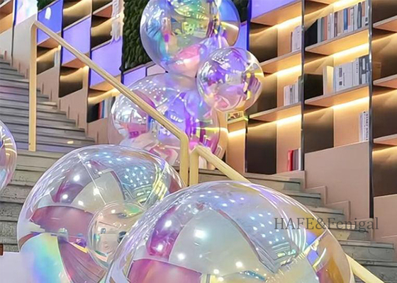 Opblaasbare Custom Spiegelbol Kleurrijke Ballon Decoratie Marketing Voor Festival Vieringen