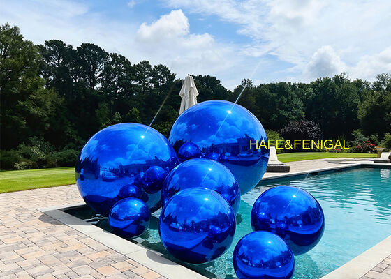 Opblaasbare PVC Grote Glanzende Spiegelballonnen Perfect Als Luxe Zwembadfeestdecoratie