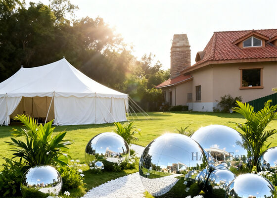Inflatable PVC Mirror Balls Are Suitable For Wedding Backdrops Or Disco Parties