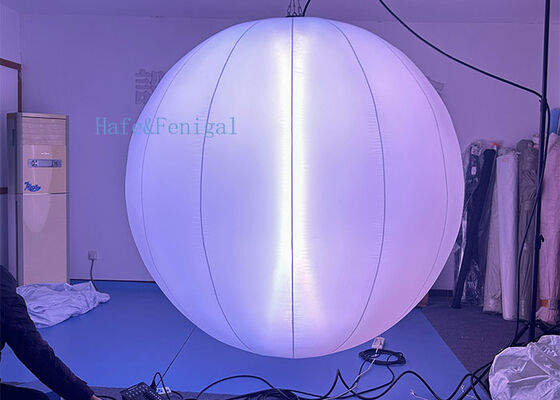 1.6m 400w Volkleur RGBW opblaasbaar ballonlicht---feestversieringen & dynamische kleurveranderende omgevingsverlichting