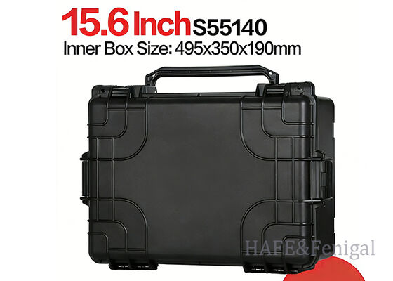 Plastic Equipment Trolley Case Waterproof Case Sponge Toolbox Shockproof Case