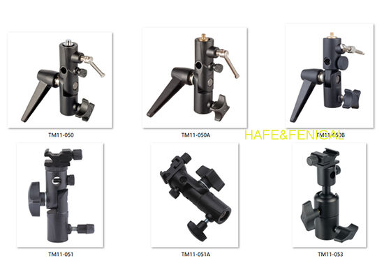 Camera-montage accessoires, Versterkte metalen hot shoe/gimbal/dwarsbalk adapters
