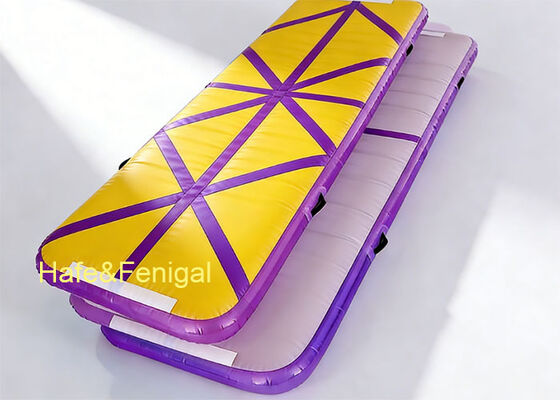 Heavy-Duty Rental Grade Air Track for Events, Festivals & Temporary Sports Zones–DWF Inflatable Gym Mat