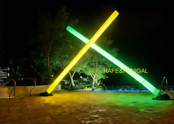 Dual-White Or RGBW LED Inflatable Tube Light For Hotel Or Restaurant Ambiance