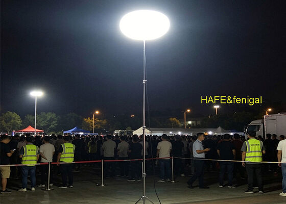 Sun LED1200DAP Ballonverlichting: 1200W Hoge Output, 180.000 Lumen, DMX Controle voor Noodhulp