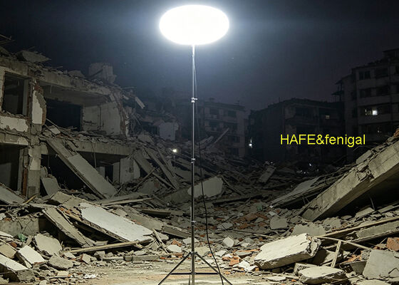 Sun AP Series Ballon Light met 360° uniforme verlichting Flexible Power Solutions en stille werking voor rampgebieden