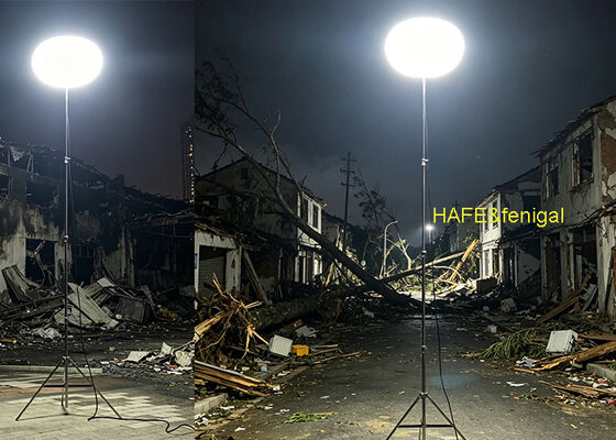 Sun LED80DC AP Ballonlamp - 80W LED Draagbare Reddingslamp met 12.000 Lumen en Stille Werking