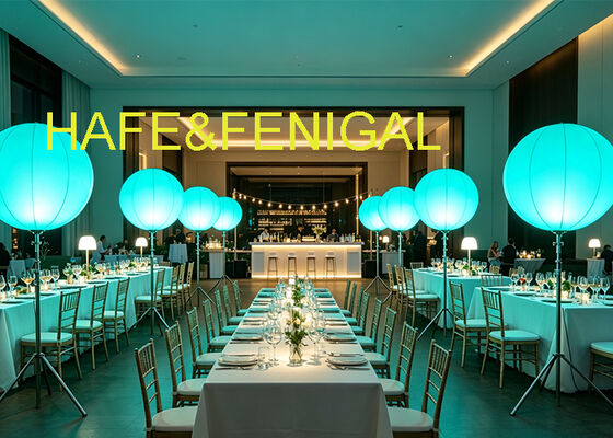 Muse SP Premium opblaasbaar ballonlicht met RGB+W LED-technologie 72.000 lm Helderheid en aanpasbaar logo