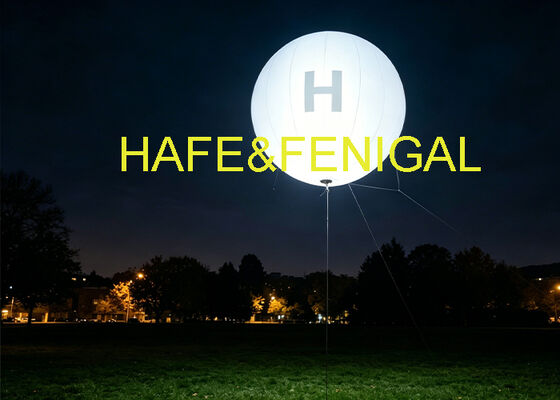 Moon-serie opblaasbare lichtballon met aanpasbare kleuren bedekt DMX-besturing en 200W LED voor evenementen en festivals