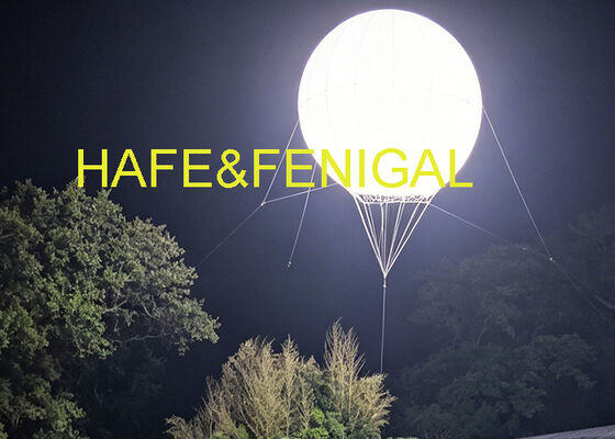 Moon EN 3.5m LED 800W opblaasbaar ballonlicht met aanpasbare PVC-omhulsel voor evenementenverlichting