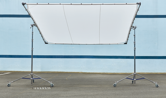 THF-serie gebogen overhoofdframe systeem met zachte stof voor zachtere lichtcontrole en meerdere maten