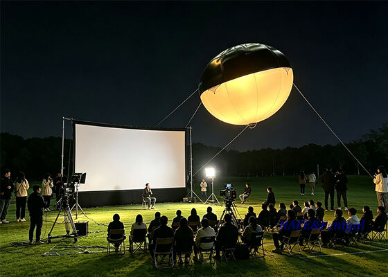 1,800W LED Helium Ballon Light met CRI Over 95 en Flicker Free voor Film en Studio Productie