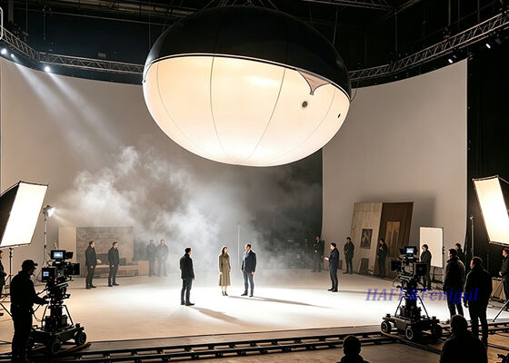 4800W Elliptische LED-Ballonlamp met hoge output en hoge CRI-prestaties voor film en grootschalige evenementen