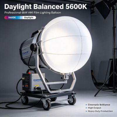 Professionele 6kW HMI Film Lighting Ballon met 5600K daglicht en DMX Control