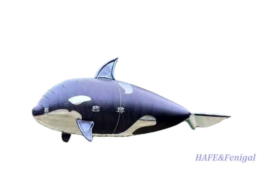 Afstandsbediend vliegend Orca Helium Luchtschip met gyrostabilisatie en lichtgewicht PP + PA Aluminium Film