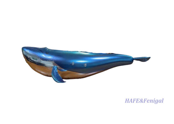 Heliumluchtschip met afstandsbediening voor vliegende walvissen met gyrostabiliseerde vluchtbesturing en lichtgewicht PP + PA aluminiumfilm