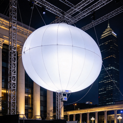 4.8kW Dimmable Elliptical Film Lighting Balloon LED Balloon Light for Architectural Lighting